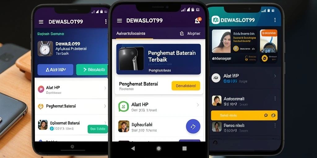 Tampilan antarmuka DEWASLOT99 yang memudahkan pengelolaan baterai.
