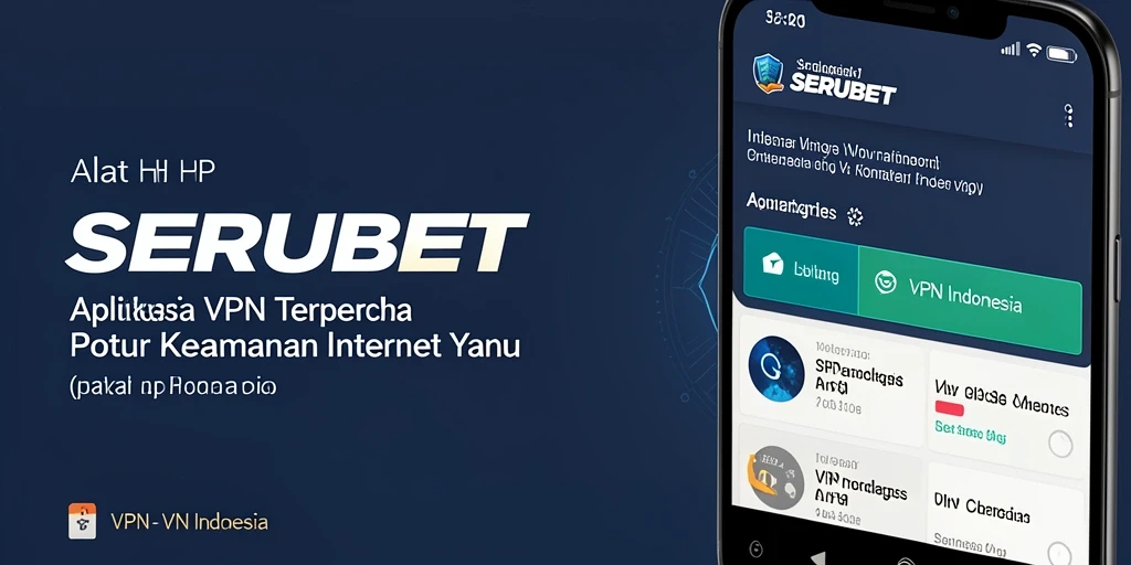 Antarmuka aplikasi SERUBET yang mudah digunakan dan menarik.