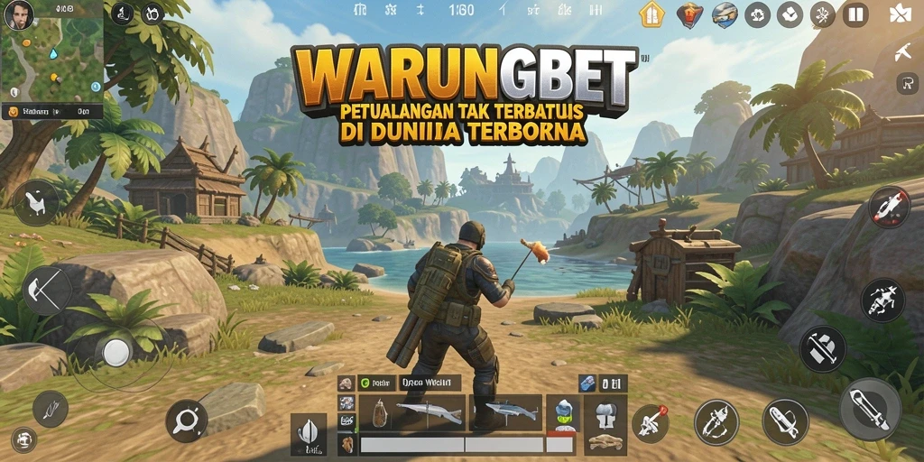 Tampilan antarmuka game Open World dengan grafis mengagumkan.