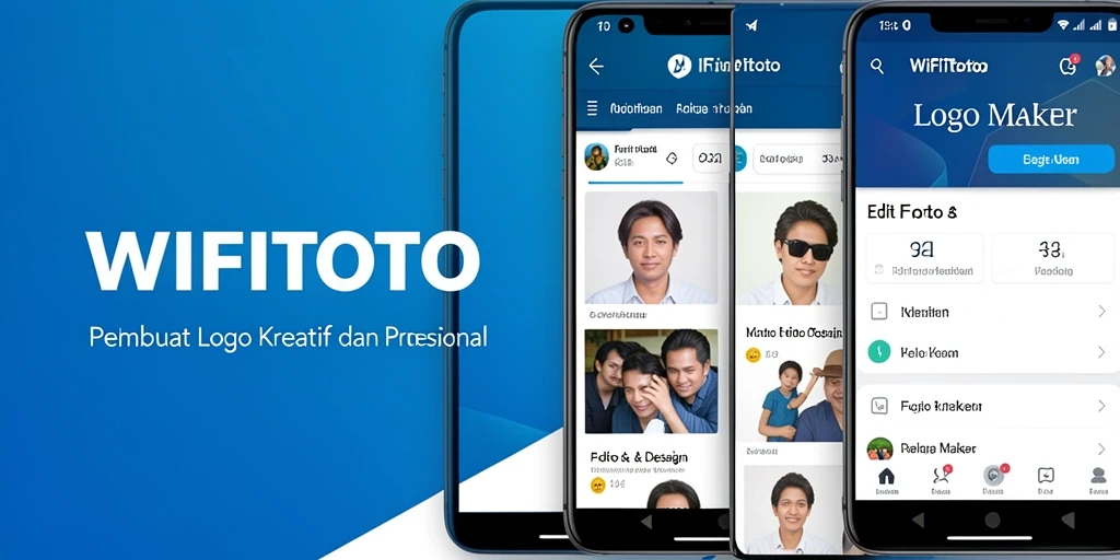 Tampilan antarmuka WIFITOTO yang intuitif untuk pembuatan logo.